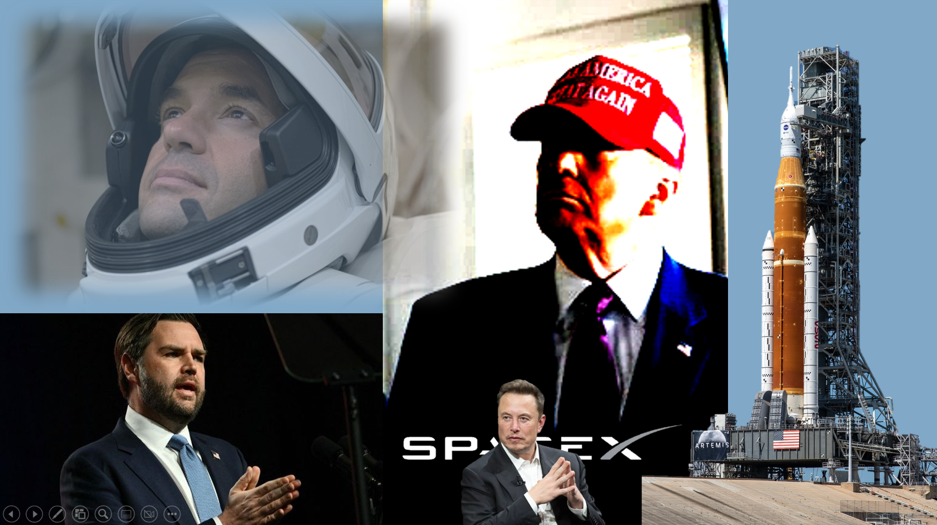 Scénario du pire en vue pour la Nasa ? © SpaceX, Nasa, AFP, John Kraus, Daniel Chrétien